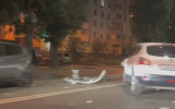 Два человека пострадали в столкновении трёх авто в Воронеже