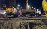 Канализационный коллектор на Московском проспекте в Воронеже починили