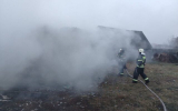 Два человека погибли при пожаре в воронежском совхозе