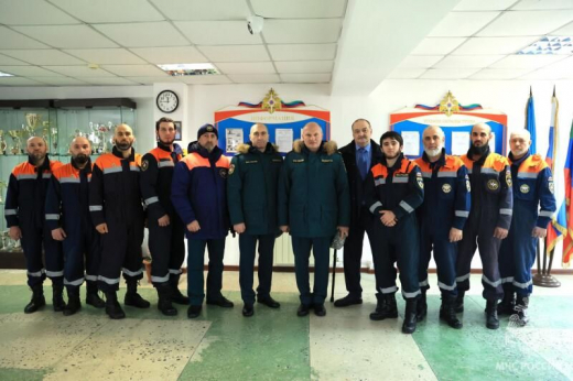 Александр Куренков проинспектировал пожарно-спасательную инфраструктуру подразделений в Дагестане