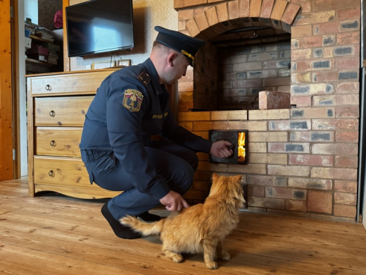 Пожарная безопасность домoв с печным отоплением