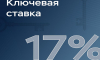 Банк России понизил ключевую ставку до 17%