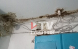 В доме на улице Конструкторов в Воронеже из-за протечки крыши может залить электрощиток