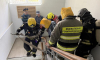 Пожарные и спасатели провели учения на базе ИК-5 в Можайском округе