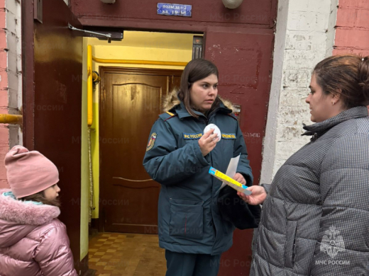 Работа по профилактике пожаров в квартирах многодетных семей продолжается в Подмосковье