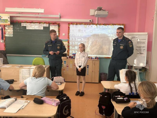 Безопасность превыше всего: Сотрудники МЧС провели урок жизни в домодедовской школе №12