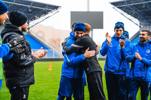 Защитник воронежского «Факела» вернулся к тренировкам спустя полгода после страшного перелома