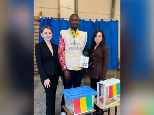 В Воронеже проходят выборы президента Гвинеи