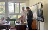 Сотрудники МЧС провели инструктаж со студентами-медиками
