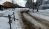 Жилой комплекс в Воронеже лишён нормального дорожного выезда из-за бездействия застройщика