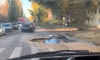 Машина провалилась под асфальт на левом берегу Воронежа
