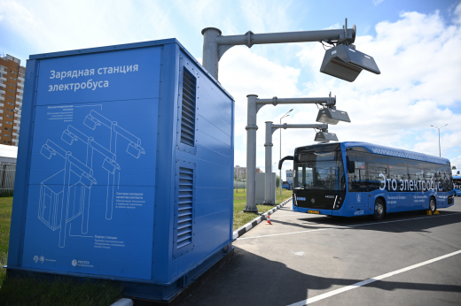 Ультрабыстрые зарядки для электробусов появятся в Москве