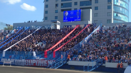 Воронежский «Факел» сыграл вничью со столичным «Динамо» в первом домашнем матче в Премьер-лиге