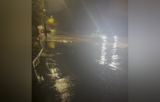 Воронежские улицы затопило во время мощного ливня