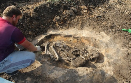 Захоронение бронзового века нашли в Воронежской области