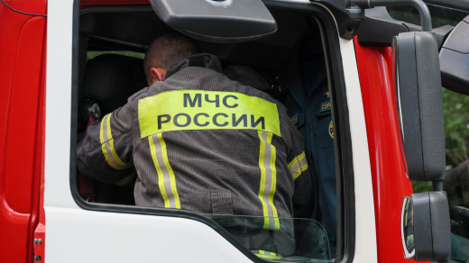 В Москве спасли четырех человек при пожаре в доме, где жил Сергей Михалков