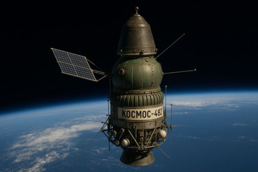 Запущенный в 1970-е советский спутник мог рухнуть в Воронежской области, но упал в океан