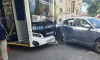 В столкновении Audi с автобусом в центре Воронежа пострадал ребёнок