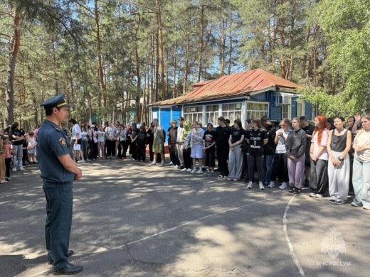 День пожарной безопасности в летних лагерях Павловского района