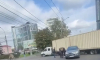 Московский проспект в Воронеже перекрыла попавшая в ДТП фура
