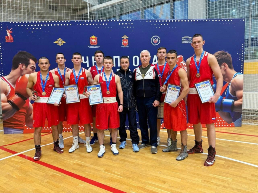 Воронежские боксеры победили на Чемпионате МВД