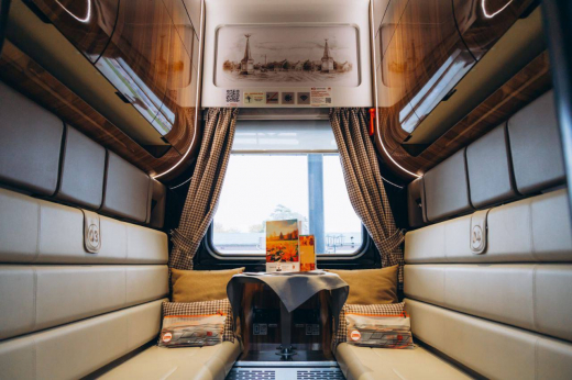 Новые вагоны с двухметровыми полками появились в воронежском поезде