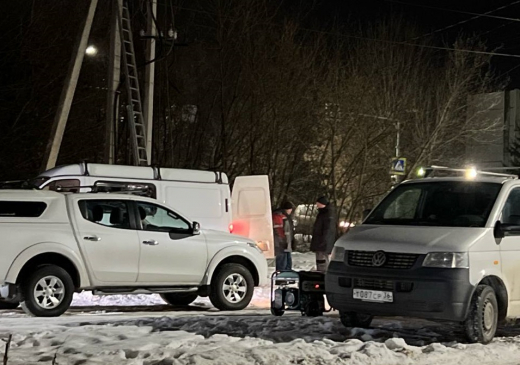 Жители Дальних садов рискуют замёрзнуть из-за суточного отключения электричества