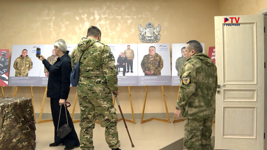 Патриотическая выставка открылась в Воронеже по инициативе родных погибшего бойца