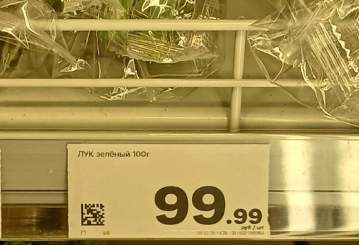 Зелёный лук по цене ягнёнка продают в магазинах Воронежа