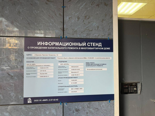 Жителям дома в Воронеже пообещали дать отопление только в январе