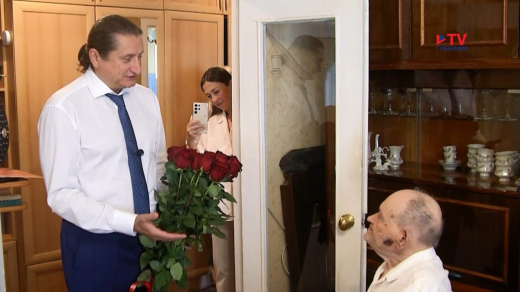 Депутат Госдумы поздравил воронежского ветерана Великой Отечественной войны со 103-летием