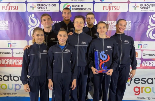 Воронежские акробаты стали призерами Чемпионата мира