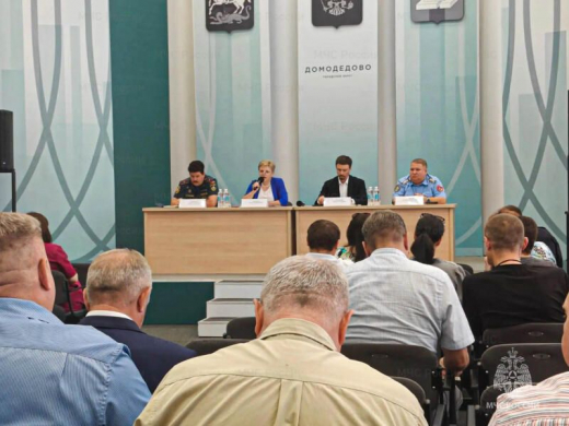 В Домодедове сотрудники МЧС участвуют в подготовке организаций к новому учебному году