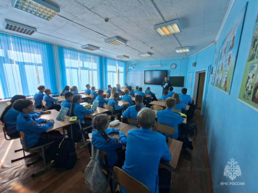 Сотрудники МЧС рассказали кадетам Шатуры о роли и задачах гражданской обороны