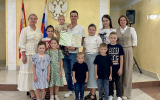 Девятый ребёнок родился в многодетной семье под Воронежем