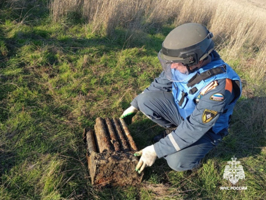 В Ленинском районе уничтожены взрывоопасные предметы времен Великой Отечественной войны
