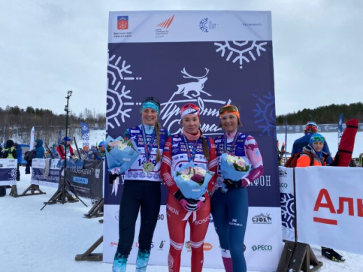 Воронежская лыжница завоевала серебро международного Мурманского марафона