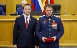 Новую награду Воронежской облдумы вручили руководителю региональной Ассоциации ветеранов СВО