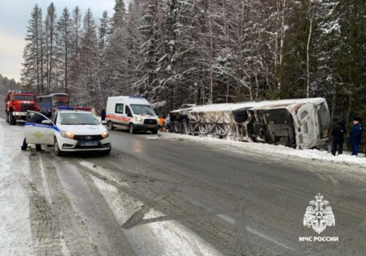 Туристический автобус с воронежцами попал в ДТП в Карелии: пострадали 7 человек