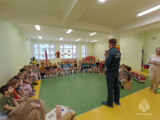 В Долгопрудном продолжается профилактическая работа по пожарной безопасности в детских садах