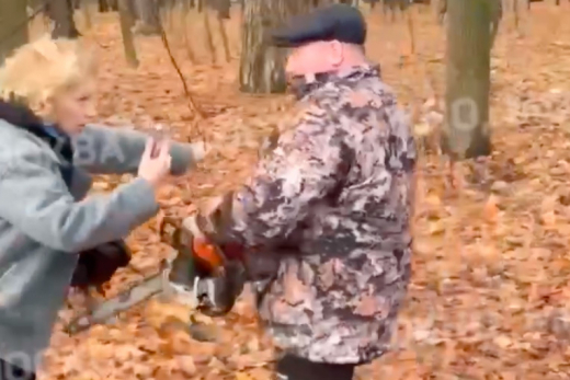 Жители Москвы встали на защиту деревьев в парке Покровское-Стрешнево