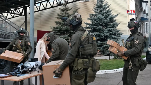 Воронежской Росгвардии передали спецтехнику для подавления вражеских атак дронов