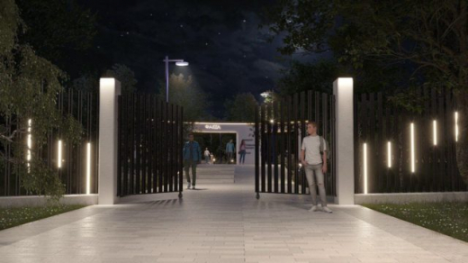 В Воронеже начали искать подрядчика для реконструкции сквера у стадиона «Факел»