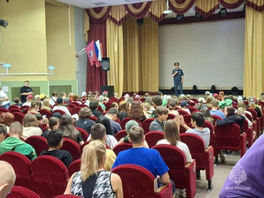 В летнем лагере «Власьево» прошел День пожарной безопасности