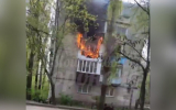 В Советском районе Воронежа загорелась пятиэтажка