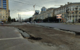 «На Кольцовской какой-то погром»: дорожные работы в центре города удивили воронежцев