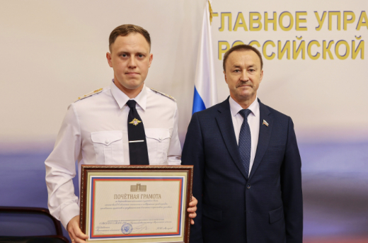 Председатель облдумы Юрий Матузов поблагодарил воронежских полицейских за работу в период выборов