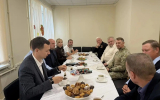 В Левобережном районе Воронежа многодетных пап пригласили на чаепитие