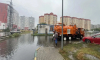 Воронежские коммунальщики откачивают воду и чистят ливневки во время дождей