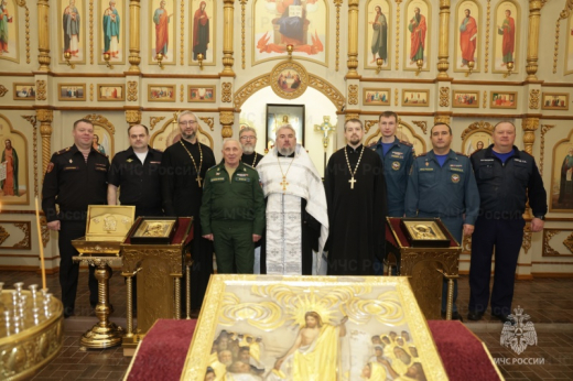 Сотрудники МЧС России приняли участие во встрече представителей РПЦ и силовых структур в Воскресенске